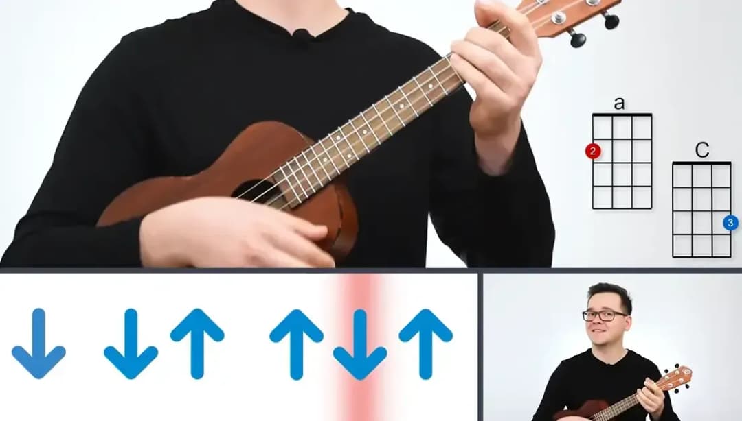Nauka gry na ukulele do piosenki zawsze tam gdzie ty – proste akordy i bicia