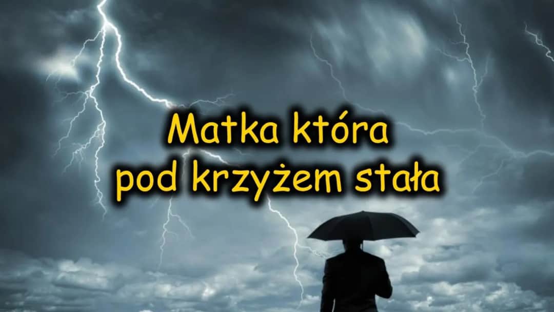 Podkład muzyczny do matka która pod krzyżem stała – emocje i liturgia