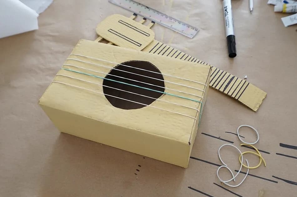 Jak zrobić ukulele z kartonu: Prosty projekt DIY krok po kroku